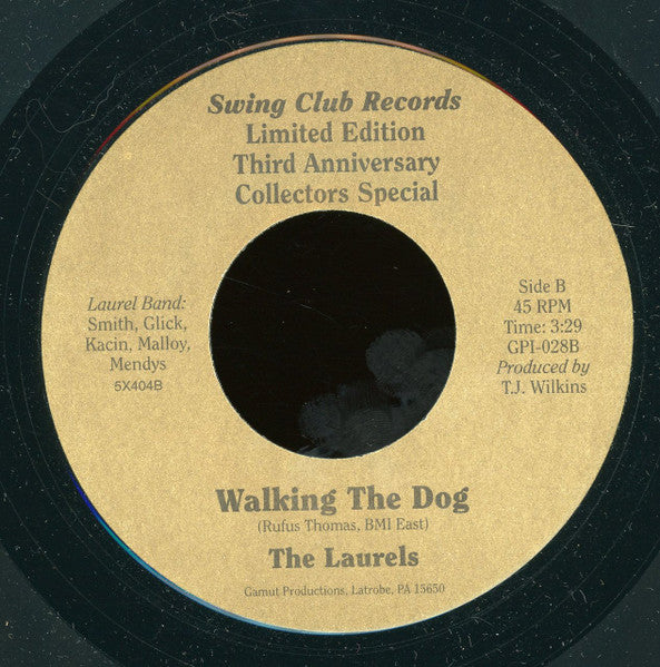 Laurels (2) : Our Anniversary / Walking The Dog (7")