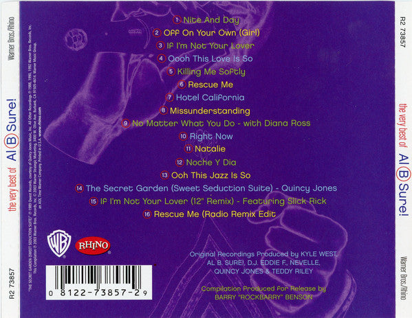 Al B. Sure! : The Very Best Of (CD, Comp, RE)