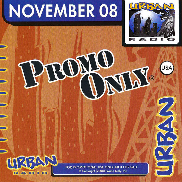 Various : Promo Only Urban Radio: November 2008 (CDr, Comp, Promo)