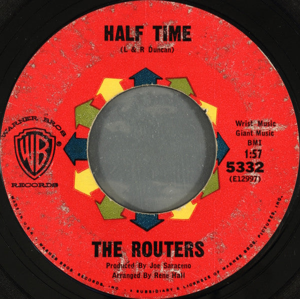 The Routers : Make It Snappy / Half Time (7", Styrene, Bri)