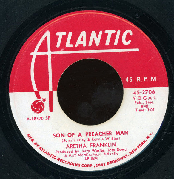 Aretha Franklin : Call Me (7", Promo, Spe)