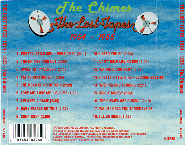 The Chimes (8) : The Lost Tapes 1954-1955 (CDr, Comp)