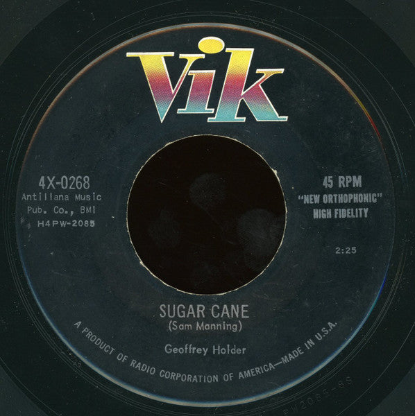 Geoffrey Holder : The Bottle Imp / Sugar Cane (7")