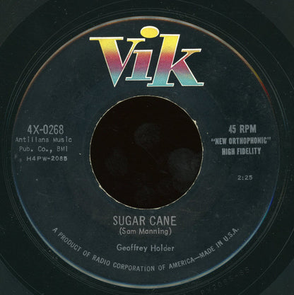 Geoffrey Holder : The Bottle Imp / Sugar Cane (7")