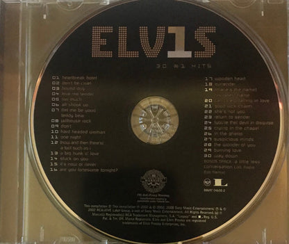 Elvis Presley : ELV1S 30 #1 Hits (CD, Comp, RE)
