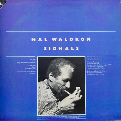 Mal Waldron : Signals (LP, Album, Promo)