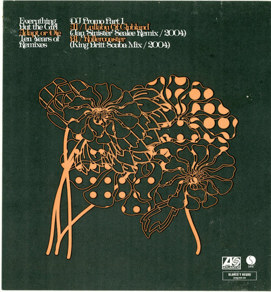 Everything But The Girl : Adapt Or Die: Ten Years Of Remixes (DJ Promo Part 1) (12", Promo)