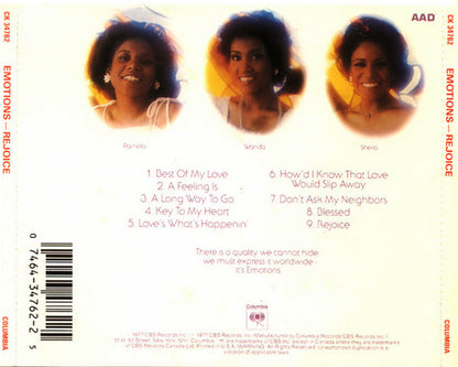 The Emotions : Rejoice (CD, Album)