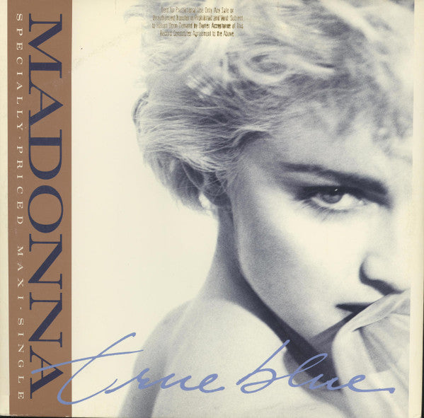Madonna : True Blue (12", Maxi, All)