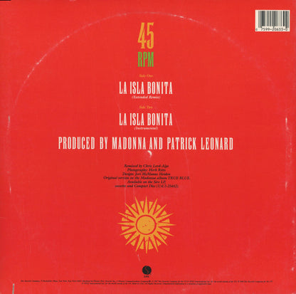 Madonna : La Isla Bonita (12", Maxi, All)