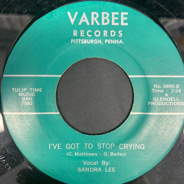 Sandra Lee : Jimmy Love / I've Got To Stop Crying (7")