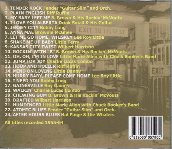 Various : New York Tracks: Downhome Blues In The City, 1955-1964 (CDr, Comp, Unofficial)