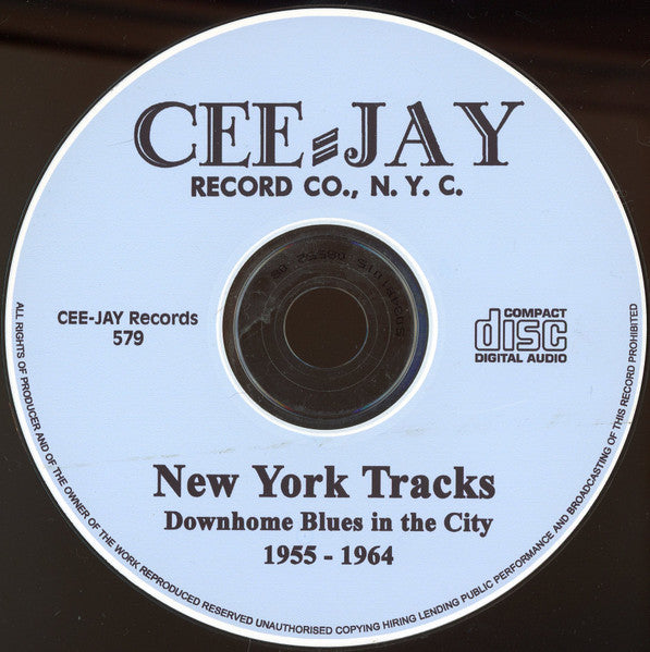 Various : New York Tracks: Downhome Blues In The City, 1955-1964 (CDr, Comp, Unofficial)