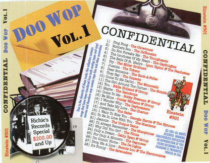 Various : Confidential Doo Wop Vol. 1 (CD, Comp)