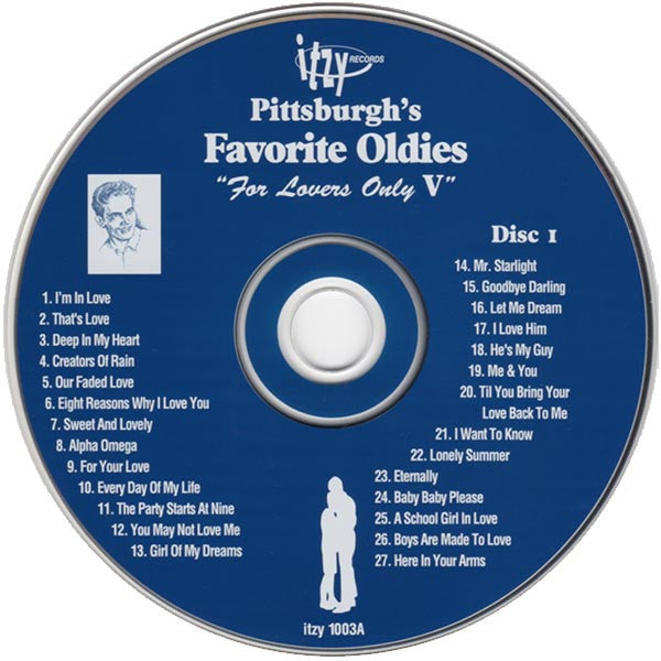 Various : Pittsburgh's Favorite Oldies "For Lovers Only V" The Mad Mike Album (2xCD, Comp)