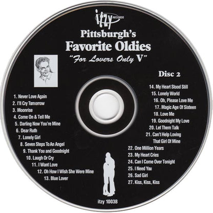 Various : Pittsburgh's Favorite Oldies "For Lovers Only V" The Mad Mike Album (2xCD, Comp)
