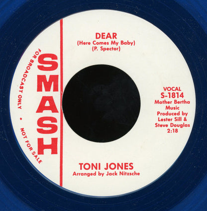 Toni Jones, The Metronomes (6) : Dear / Dear Don (7", Promo, Unofficial, Blu)