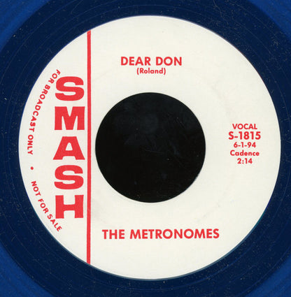 Toni Jones, The Metronomes (6) : Dear / Dear Don (7", Promo, Unofficial, Blu)