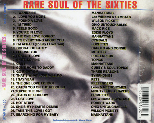 Various : Rare Soul Of The Sixties (CD, Comp)