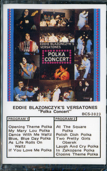 Eddie Blazonczyk's Versatones : Polka Concert (Cass)
