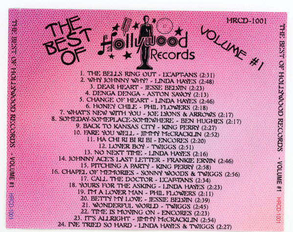 Various : The Best Of Hollywood Records Volume #1 (CDr, Comp)