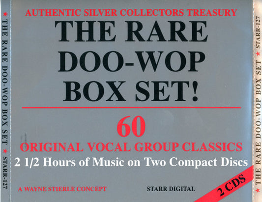 Various : The Rare Doo-Wop Box Set! (2xCD, Comp)