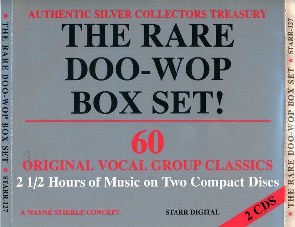 Various : The Rare Doo-Wop Box Set! (2xCD, Comp)