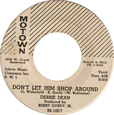 Debbie Dean : Don't Let Him Shop Around (7", Single)