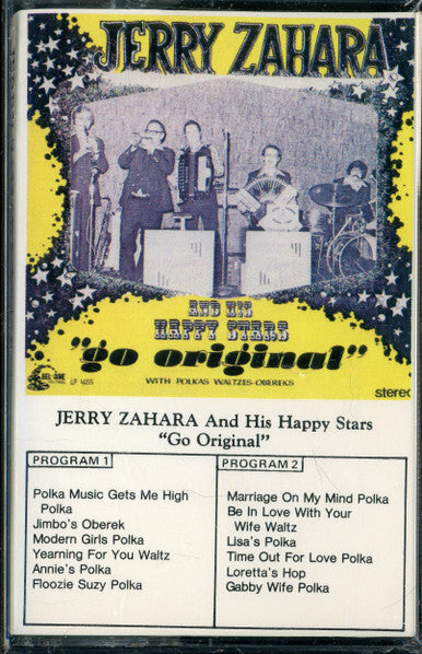 Jerry Zahara And The Happy Stars : Go Original (Cass)