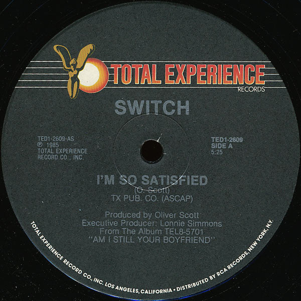 Switch (6) : I'm So Satisfied (12")