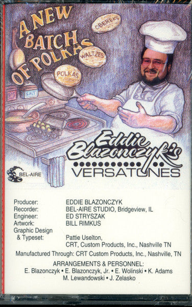 Eddie Blazonczyk's Versatones : A New Batch of Polkas (Cass)