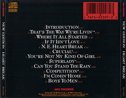 New Edition : Heart Break (CD, Album)