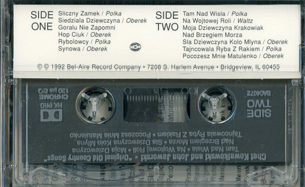 Chet Kowalkowski & John Jaworski (2) : Original Old Country Songs (Cass)