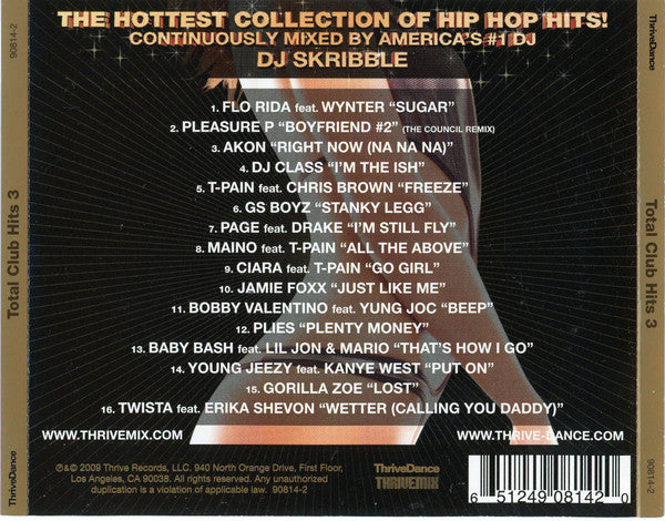 Various : Total Club Hits 3 (CD, Comp)