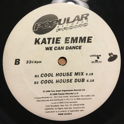 Katie Emme : We Can Dance (12", Promo)