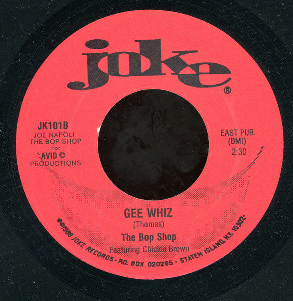 The Bop Shop : The Stars / Gee Whiz (7")