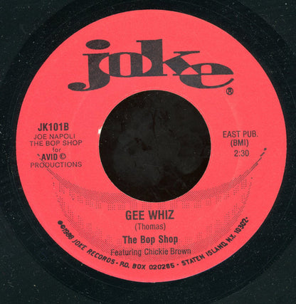 The Bop Shop : The Stars / Gee Whiz (7")