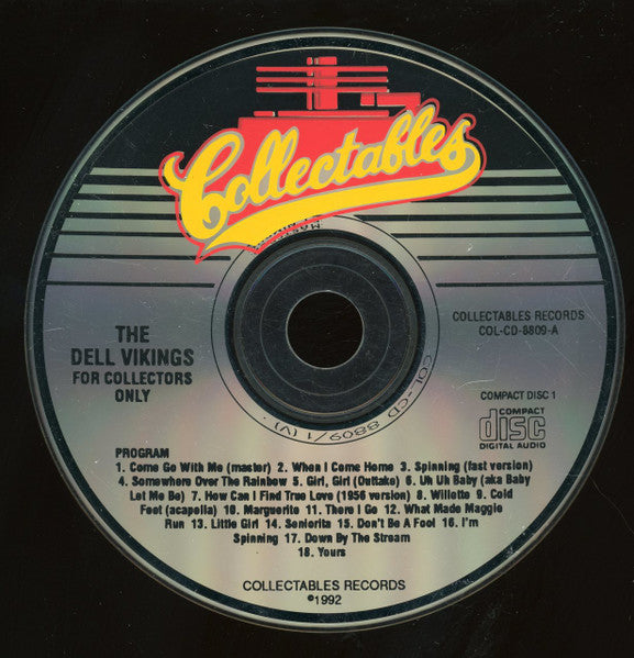 The Dell-Vikings : For Collectors Only (2xCD, Comp)