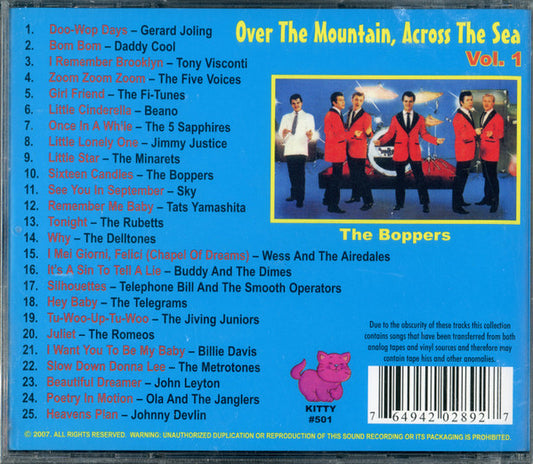 Various : Over The Mountain, Across The Sea Vol. 1 (CD, Comp)