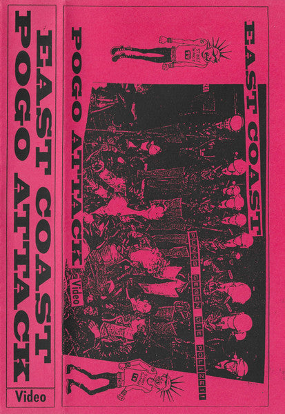 Various : East Coast Pogo Attack (VHS, Comp, NTSC, Red)