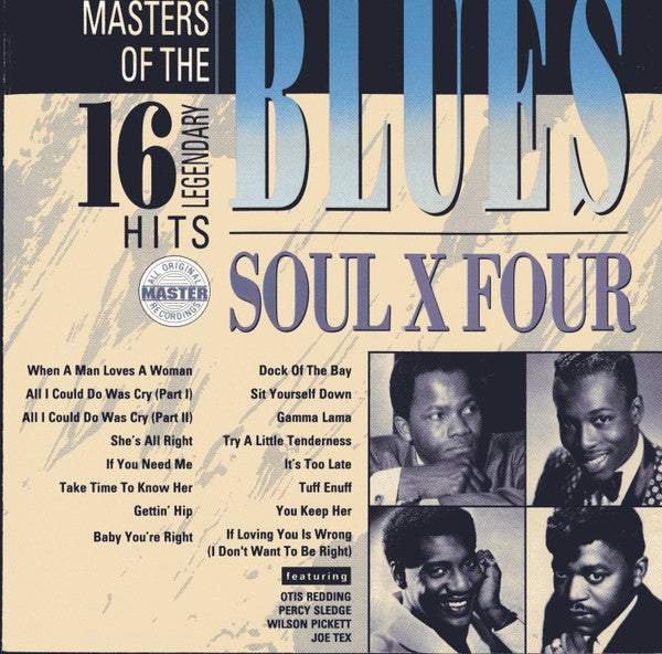 Various : Soul X Four - Masters Of The Blues (CD, Comp, RM)