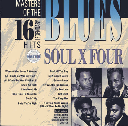 Various : Soul X Four - Masters Of The Blues (CD, Comp, RM)