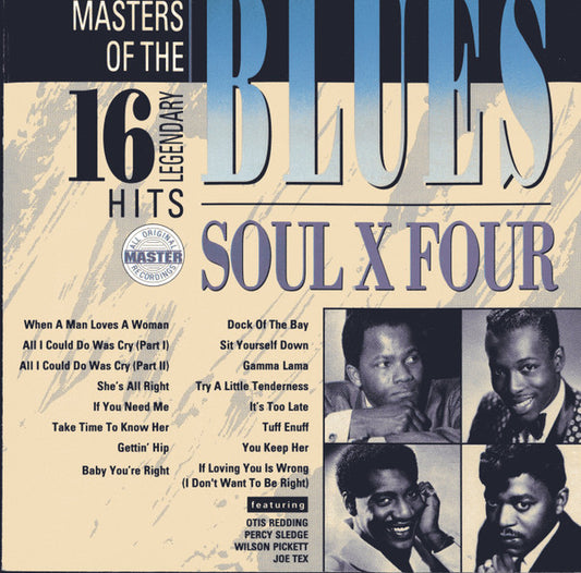 Various : Soul X Four - Masters Of The Blues (CD, Comp, RM)