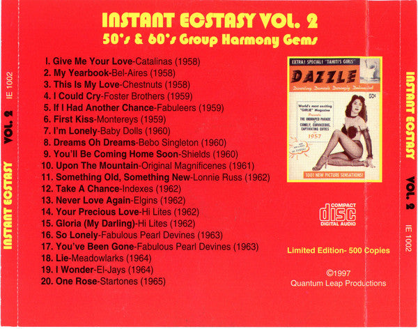 Various : Instant Ecstasy Vol.2 (CD, Comp, Ltd)