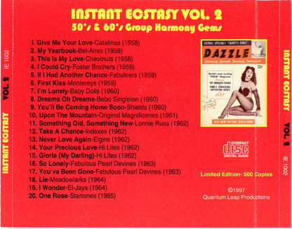 Various : Instant Ecstasy Vol.2 (CD, Comp, Ltd)