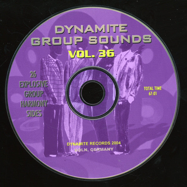 Various : Dynamite Group Sounds Vol. 36 - 26 Explosive Group Harmony Sides (CD, Comp)