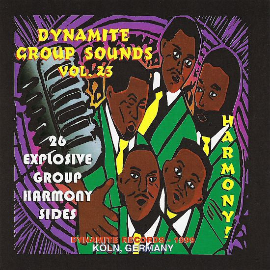 Various : Dynamite Group Sounds Vol. 23 - 26 Explosive Group Harmony Sides (CD, Comp)