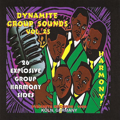 Various : Dynamite Group Sounds Vol. 23 - 26 Explosive Group Harmony Sides (CD, Comp)