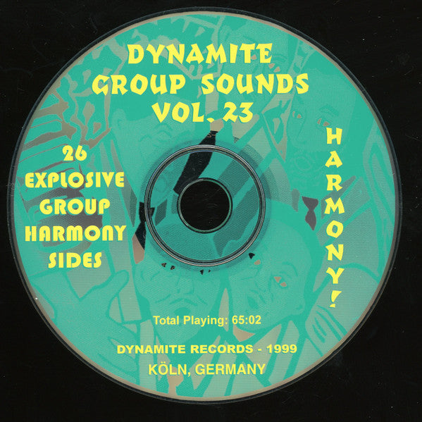 Various : Dynamite Group Sounds Vol. 23 - 26 Explosive Group Harmony Sides (CD, Comp)