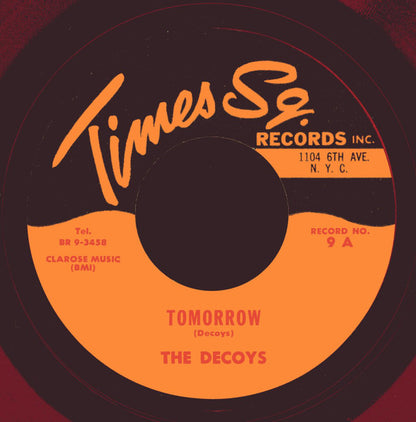 The Decoys (4) : I Want Only You / Tomorrow  (7", Red)